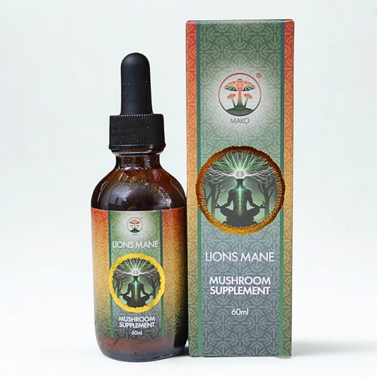 Mako Labs Mushroom Tincture Lion's Mane Mushroom Tincture 60ml - Focus